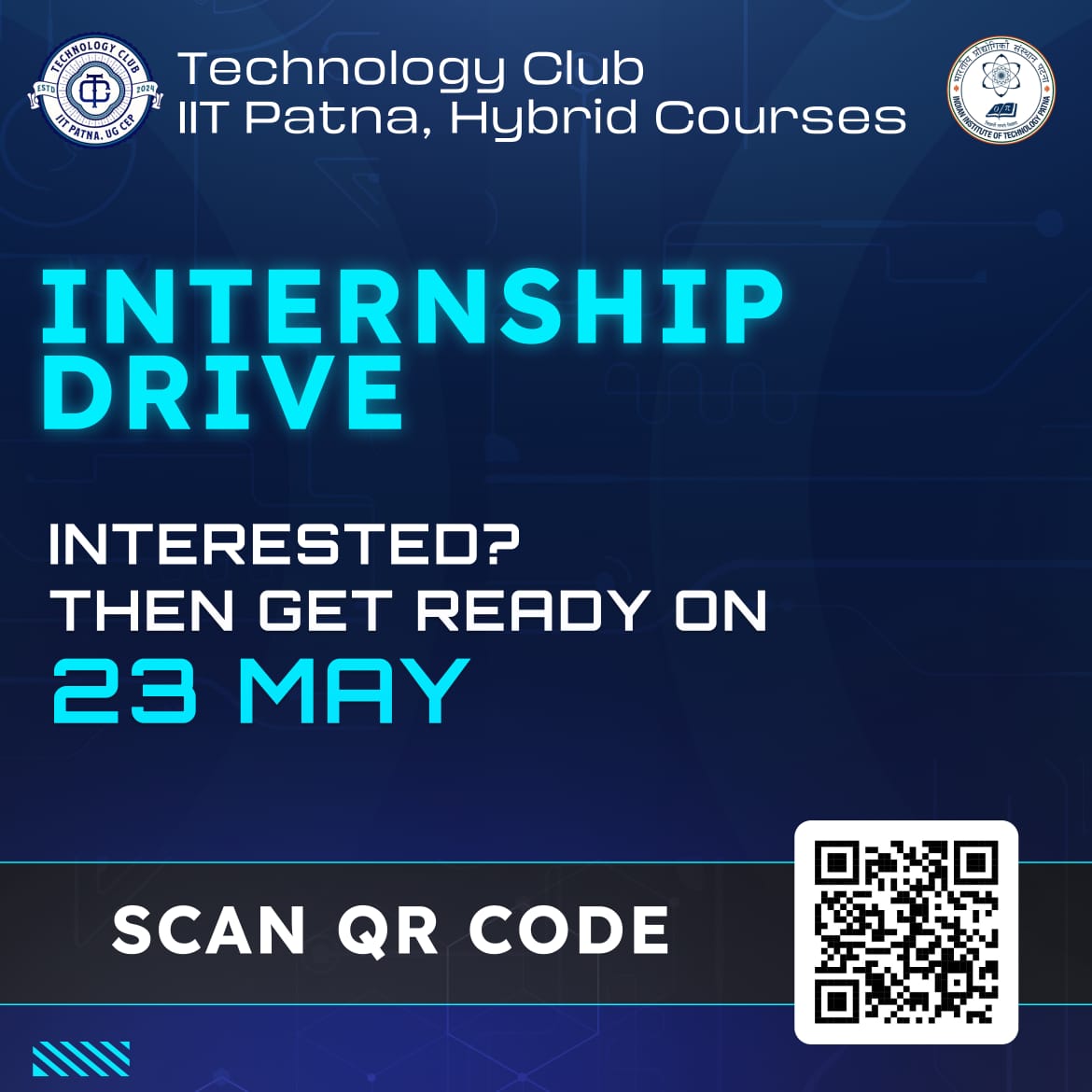 Internship Drive Poster